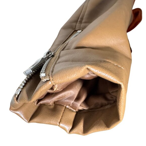 Urban Outfitters Silence + Noise Mariah Faux Leather Western Jacket size small - Picture 3 of 7